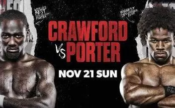 Watch Crawford vs. Porter 11/20/21