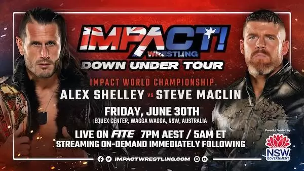 Watch iMPACT Wrestling Down Under Tour: Day 1 6/30/23