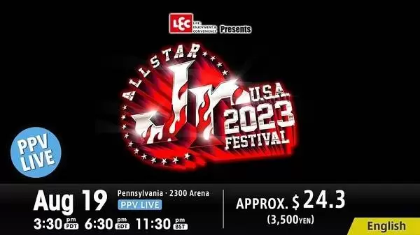 Watch NJPW All Star Jr. Festival 8/19/23 19th August 2023