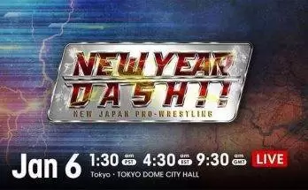 Watch NJPW New Year Dash 2021 1/6/21 Live Online