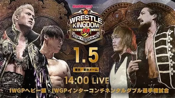 Watch NJPW Wrestle Kingdom 14 2020 Live in Tokyo Dome Day2 1/5/20