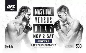 Watch UFC 244: Masvidal vs Diaz 11/2/19
