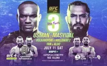 Watch UFC 251: Usman vs. Masvidal 7/11/20 Live Online