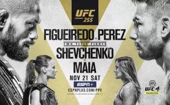 Watch UFC 255: Figueiredo vs. Perez 11/21/20 Live Online