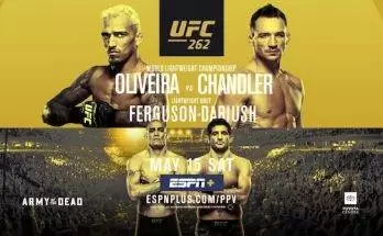 Watch UFC 262: Oliveira vs. Chandler 5/15/21 Live Online