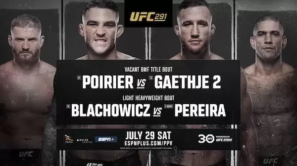 Watch UFC 291: Poirier vs Gaethje 2 7/29/23 29th July 2023 Live Online