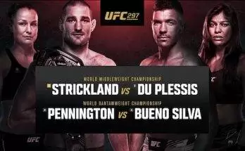 Watch UFC 297 Strickland vs. Du Plessis PPV 1/20/24 20th January 2024