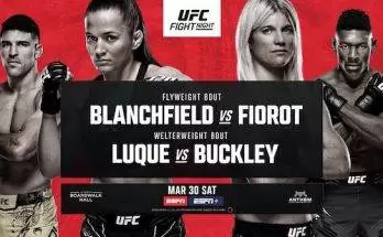 Watch UFC Fight Night Atlantic City – Blanchfield vs Fiorot 3/30/24 30th March 2024