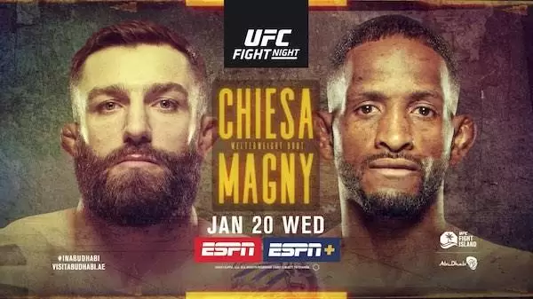 Watch UFC Fight Night Island 8: Chiesa vs. Magny 1/20/21 Live Online