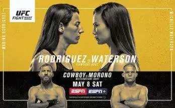 Watch UFC Fight Night Vegas 26: Rodriguez vs. Waterson 5/8/21 Live Online