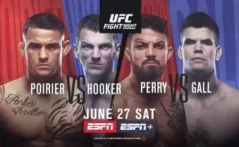 Watch UFC Fight Night Vegas 4: Poirier vs. Hooker 6/27/20 Online