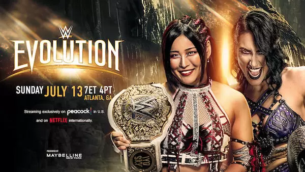 Watch WWE Evolution PPV 2025 7/13/25 13th July 2025 Live Online